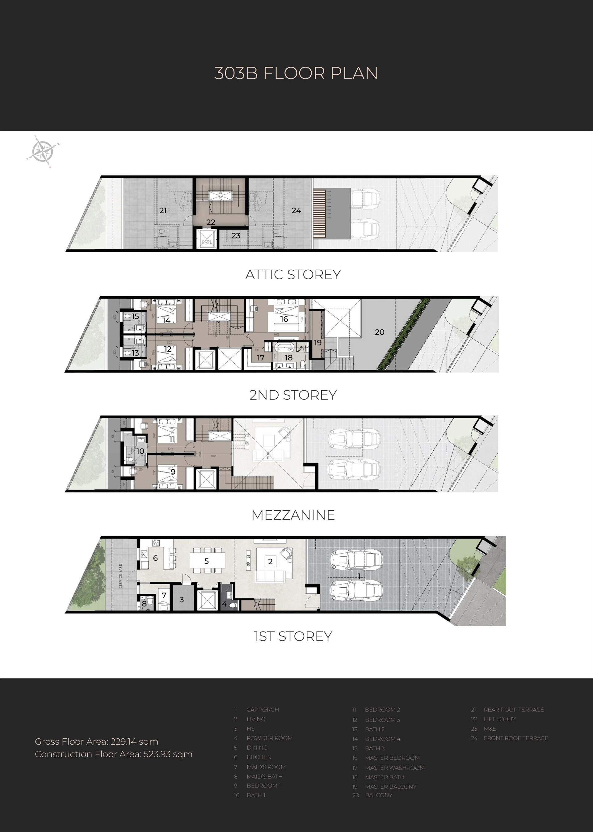 The Harbour Residences floorplan